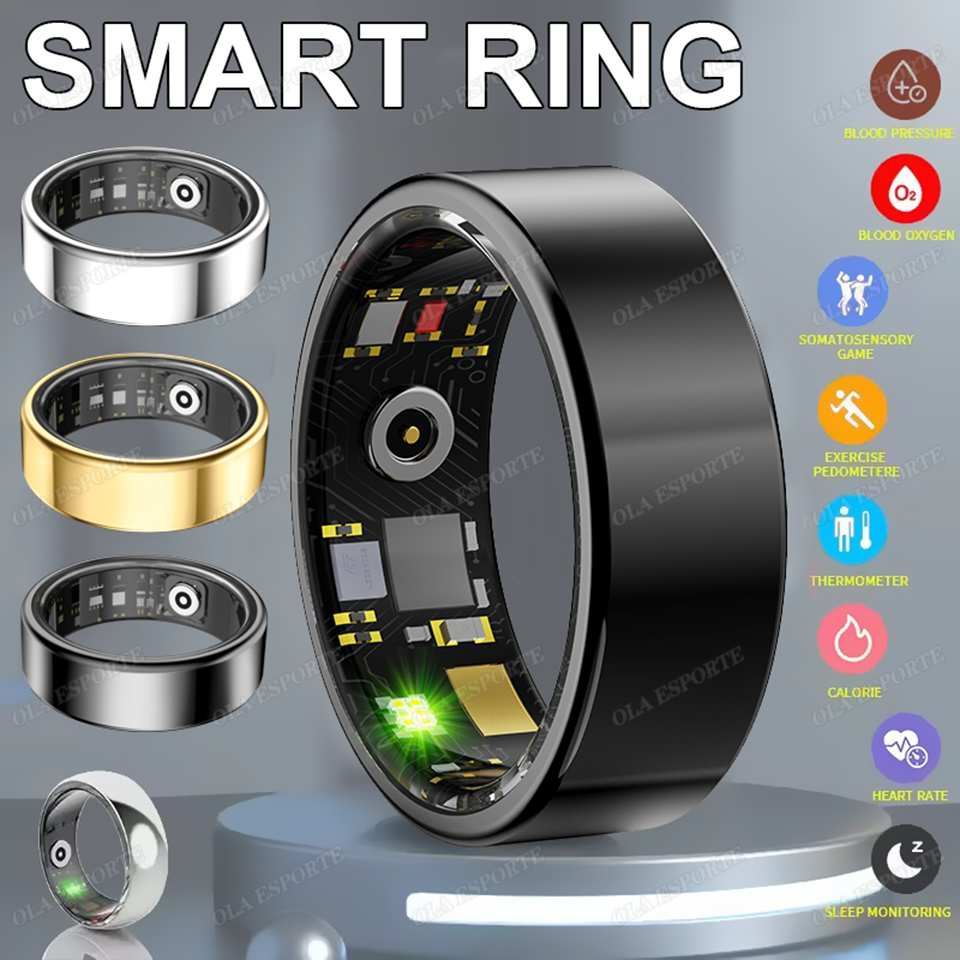 Health Monitors - Anillo Inteligente para Mujer 2027, Monitor