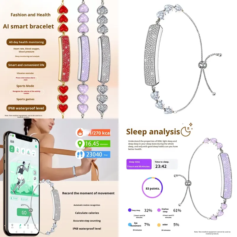 Nueva Pulsera Inteligente Tran - Health Monitors reseña y precio