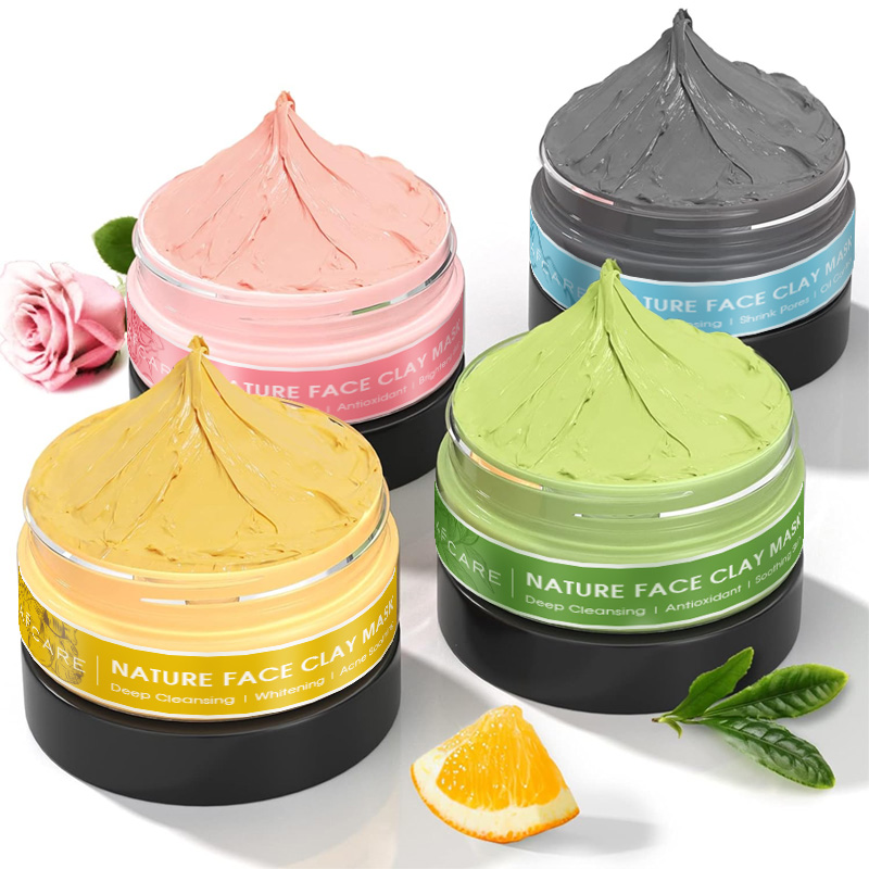 Juego de mascarillas faciales  - Green Tea Cleansing Clay Mask reseña y precio