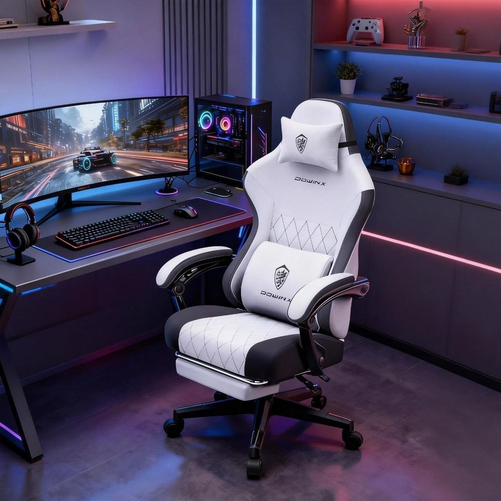 Silla gaming con cojín de reso - Massage reseña y precio